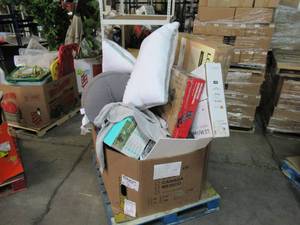 Pallet of Store Overstock and Ecommerce Product and Returns
