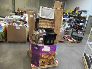 Pallet of Store Overstock and Ecommerce Product and Returns