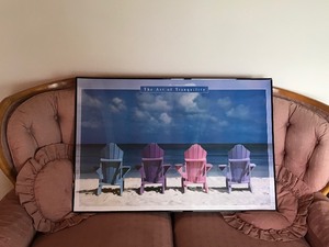 The Art of Tranquility Framed Picture  - picture only