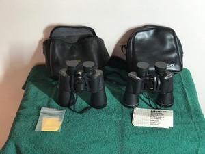 2 - Sets of Binoculars with Storage Bags
