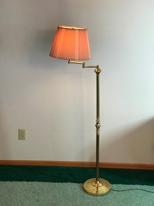 Tall Brass Lamp
