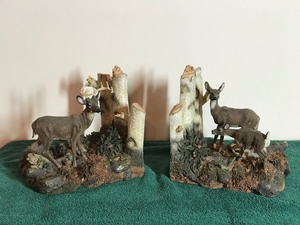 Whitetail Deer Book Ends