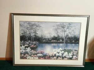Framed Picture by Diane Romanello  - White Birches