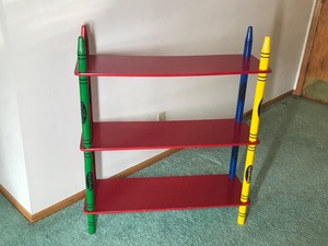 Smart Kid Crayon 3 Tier Shelf