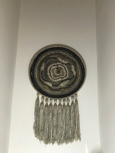 Very Large Weaved Dream Catcher with Pheasant and Grouse Feathers