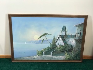 Framed and Signed Oil Painting on Canvas by Jane Maloy