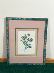Framed Picture of a Flower