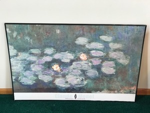 Framed Wall Hanging Picture - Claude Monet Water Lillies