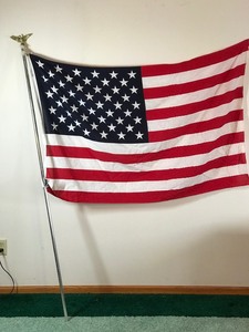 American Flag on Pole