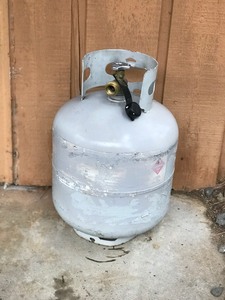 Empty 20 Pound Propane Tank