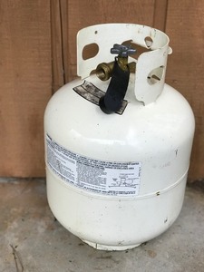 Empty 20 Pound Propane Tank
