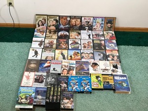 Lot of DVD and VHS Movies