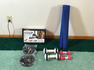 Work Out Equipment - Push Up Pads - Pad - Dumbbells