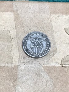 1935 PHILIPPINE 5 CENTAVOS SILVER COIN