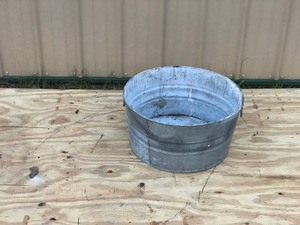 Vintage Galvanized Wash Tub