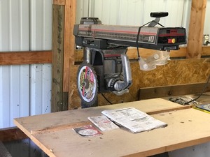 10 Craftsman Radial Saw on Stand  - Could Not Get it to Turn On