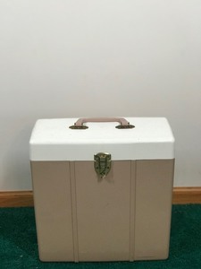 Vintage Music Record Carrying Case