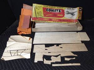 Wooden model plane kit