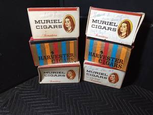 lot of cigar boxes
