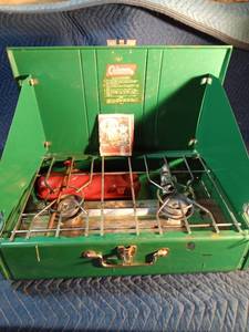 Coleman tabletop gas camp stove