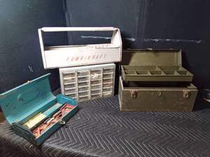 steel boxes of copper fittings and more