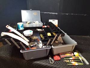 Tackle box of tackle of tackle