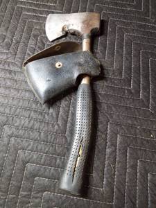 Hatchet with sheath