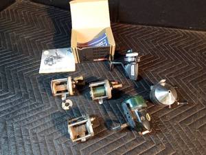 Lot of fishing reels