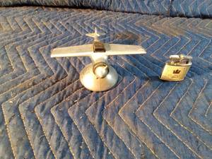 2 Lighters - Airplane and Continental