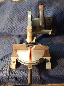 Electric miter saw - WORKS
