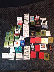 Vintage matchbooks