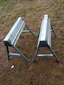 Pair of sawhorses