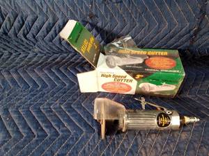 3 Air high speed cutter with cut off wheels and instructions