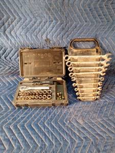 Craftsman socket set and craftsman standard wrench set