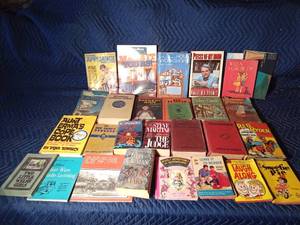 Box of vintage books
