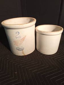 2-2gal. Red wing Crocks