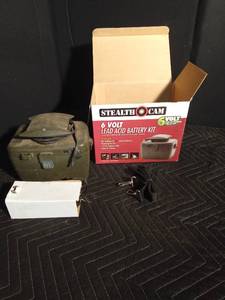 Stealth cam lead acid battery kit