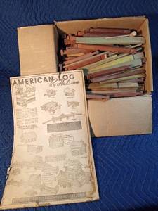 Vintage box of American Log