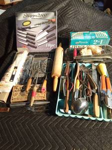 New and used kitchen items