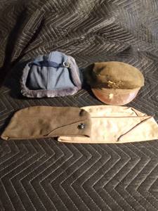 2 Vintage military hats