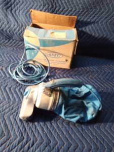 Vintage AMC hand vacuum in original box-Works