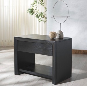 Darnell Wood 1 Drawer Nightstand