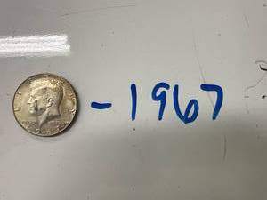 1967 Kennedy Half Dollar