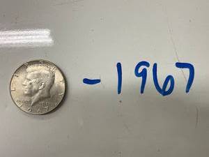 1967 Kennedy Half Dollar