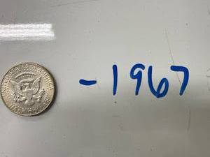 1967 Kennedy Half Dollar