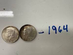 1964 Kennedy Half Dollars