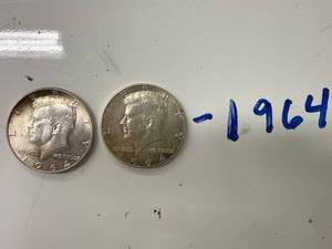 1964 Kennedy Half Dollars