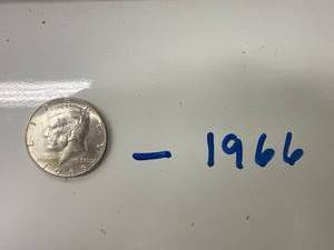 1966 Kennedy Half Dollar