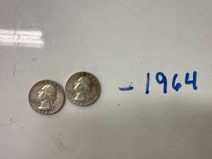 1964 Silver Quarters (2)