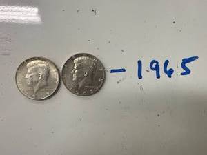 1965 Kennedy Half Dollars (2)